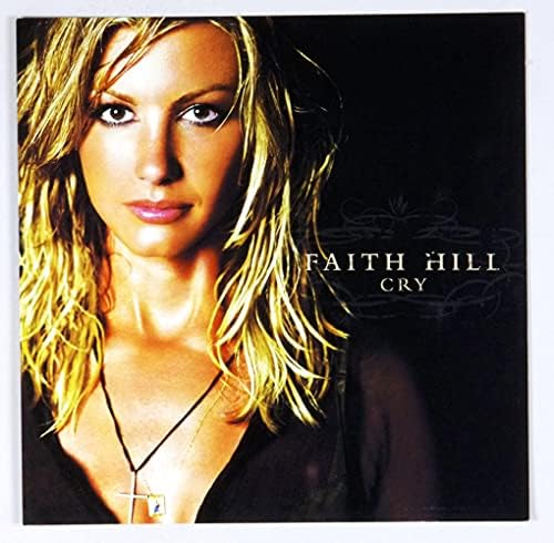 Faith Hill Poster Stan 2002 Promocija Cry albuma 12 x 12