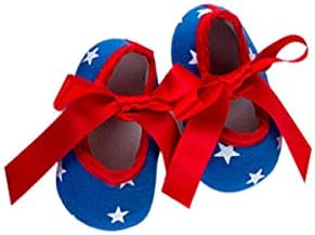 4. jula Djevojčica Rođendanska odjeća Američka zastava Romper + ruffle suknje + trake za glavu + cipele Dan nezavisnosti 4pcs set