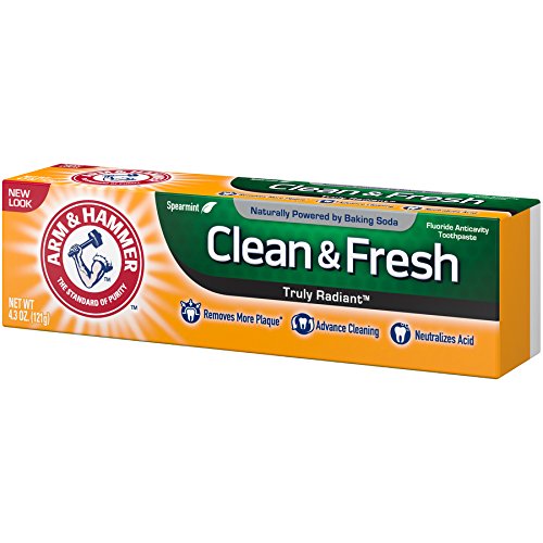 Arm & Hammer Clean & Fresh istinski zračenje pasta za zube, 4,3 oz