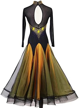 Liuhuo Modern Dance haljina za plesne haljine za plesnu haljinu Djevojka Wallz Ballroom Dance