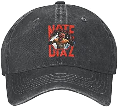 Comicpark Nate Diaz Kamionska kapa, Podesiva bejzbol kapa za automobile Retro oprana Kasketa za muškarce i žene