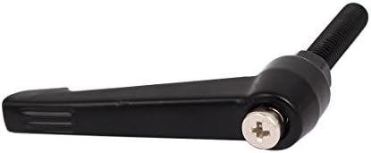Aexit M8x63mmx35mm metalni Strug dijelovi & amp; dodatna oprema muški konac Podesiva poluga ručka mašinska oprema dugme Crna