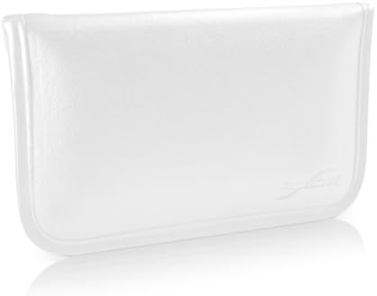 Boxwave futrola za Huawei P30 - Elite kožnu messenger torbicu, sintetički kožni poklopac koverte za kovertu za Huawei P30 - bjelokosti