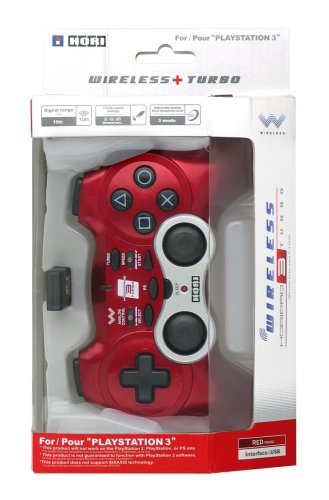 Playstation 3 Hori Pad 3 Turbo bežični - crveni