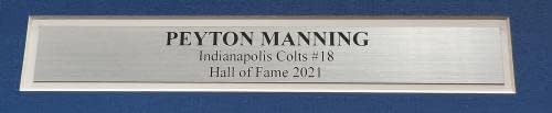 Indianapolis Colts Peyton Manning Autogram Framed White Autherc Mitchell & Ness Replica 2006 Balsey backet FANATICS Holo Stock 203488