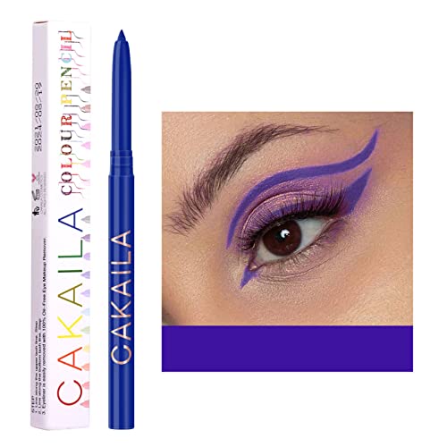 Šarena mat tečna olovka za oči za šminkanje očiju, vodootporna olovka za dugotrajne mat uloške za oči