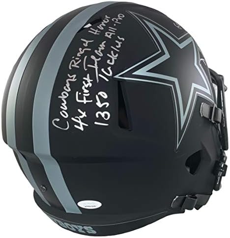 Darren Woodson potpisan upisan u punoj veličini Eclipse kaciga Cowboys JSA
