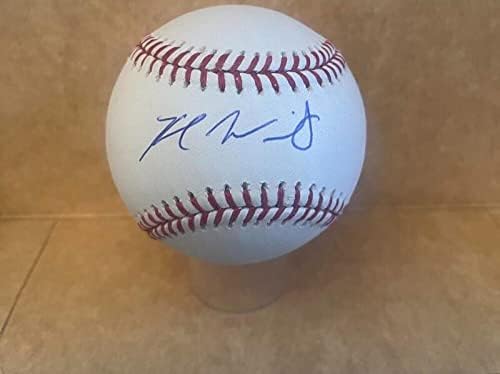 Kyle Wright Braves potpisali su autogramirani M.L. Baseball JSA 870123