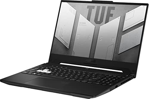ASUS 2023 TUF Dash 15.6 144 Hz FHD Gaming Laptop 10-jezgro Intel i7-12650h 64GB DDR4 2TB NVMe SSD NVIDIA GeForce RTX3070 8GB GDDR6