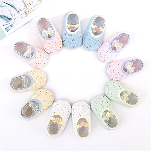 Dječja klizač za klizanje pamučne mrežice prozračne čarape za gležnjeve za novorođene dječaka dječaka (6 do 30 m) cipele za djevojčice
