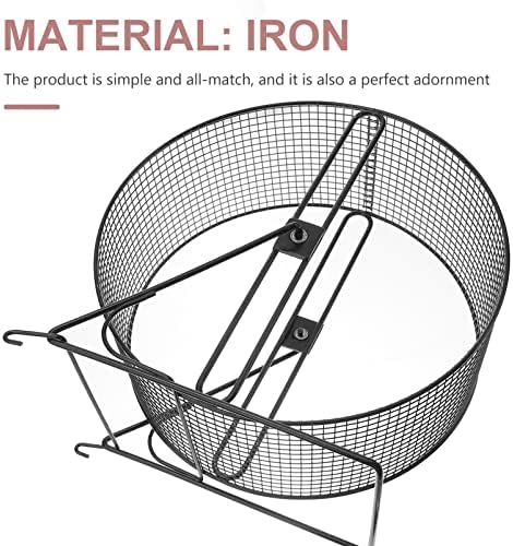 UKCO HAMSTER vežbanje - metalni hrčak za hrčak za hrčak za hrčak za trčanje, žičana mreža Gerbil Wheel Hamster igračka s nosačem,