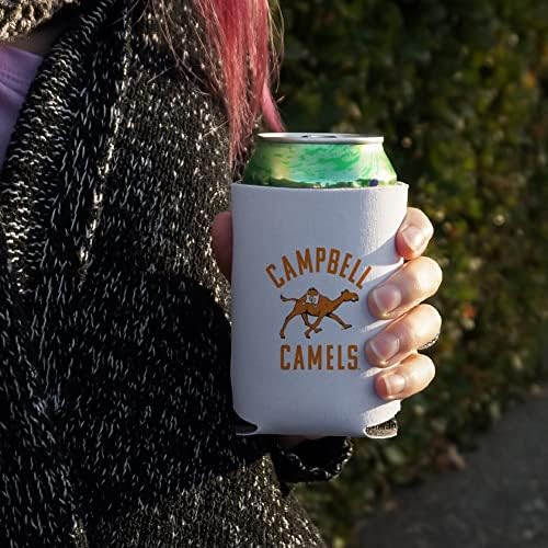 Campbell University Borbeng Camels Logo Can Courler - Rukav za piće Sklopni izolator - Držač za piću izolirani