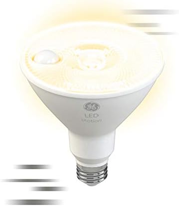 Ge rasvjeta LED+ senzor pokreta LED Sijalice, sigurnosno svjetlo, Par38 vanjsko reflektor, toplo bijelo 2 broja