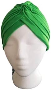 IFA Store Turbante Plizado de Mujer Verde
