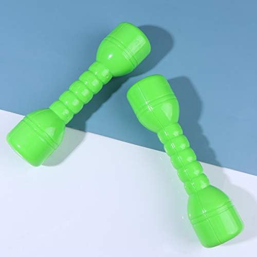 INOOMP 1 par plastičnih vežbi za vežbanje deca ručne bučice Kućni Teretana fitnes Barbell ergonomski Jutarnji vežbanje Barbells ručni