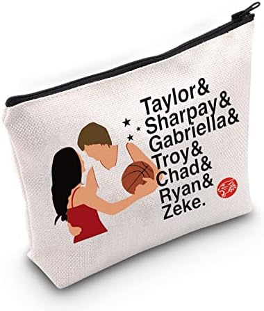 Bwwktop High School Glazbeni kozmetički šminka Glazbeni film Inspirirani pokloni Taylor & Sharpay & Gabriella & Troy & Chad patentna