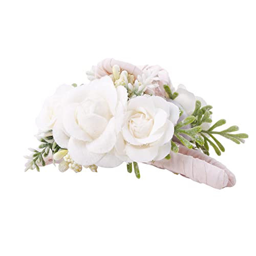 Flower Hair Claw Clips, BFNAAgirl bijela ružičasta crvena ruža cvijet kandža kosa čeljusti kopče Barrettes koštac stezaljke dekorativna