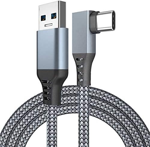 3m / 10ft USB3.0 na USB Tip C 90 stepeni kabl sa 5Gbps brzim prenosom podataka USB C kabl za punjenje za VR slušalice gaming PC