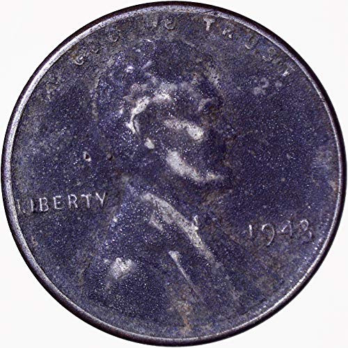 1943 čelik Lincoln pšenica cent 1c sajam