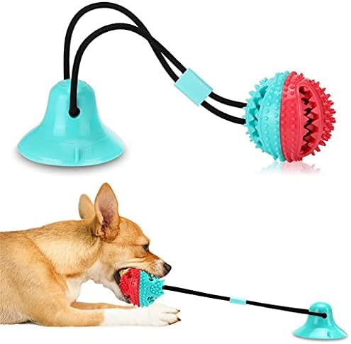 Fegoclt Zdrava interaktivna igračka igra žvaka tretiraju se bacač hrane štene ljubimce za kućne ljubimce za male velike pse jaku konop