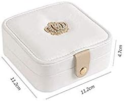 SFMZCM nakit-putni nakit-putni mali nakit mini kutija mini kutija ugrađenu ugrađenu kožnu kožnu nakit