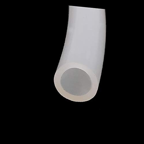 X-dree 7mm x 10 mm otporan na toplinu prozirna silikonska cijev vodena creva za vodu 1m (7mm x 10mm Tubo de silicona transúcido otpor