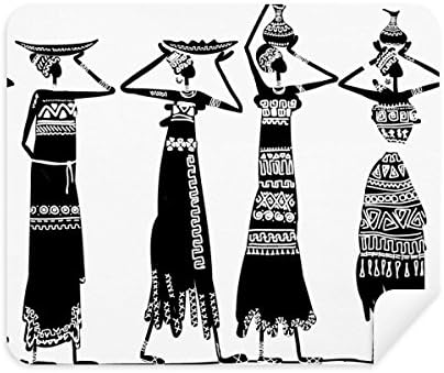 Pritive Africa haljine aboridžinske Crne toteme za čišćenje tkanina za čišćenje ekrana 2kom antilop tkanina