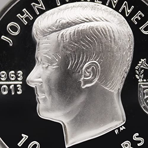 2013 Britanska Djevičanska ostrva Silver John F. Kennedy Ultra High Releef Coin PF-70 Ultra CAMEO $ 10 PF70Ucam NGC