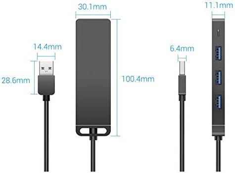 Wjccy USB 3.0 HUB Adapter sa 4 porta Multi USB 2.0 Splitter oprema za računare velike brzine USB Tip-C Hub