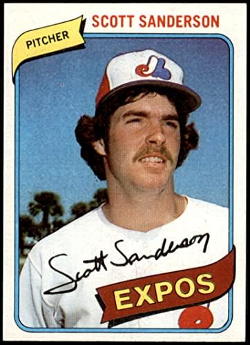 1980 gornje liste # 578 Scott Sanderson Montreal Expos NM / MT Expos