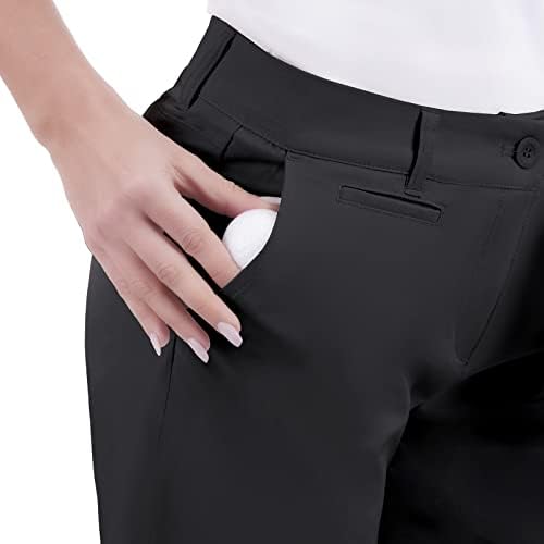 Pekara ženske kratke hlače za golf opuštene fit istezanje Bermuda kratke hlače Dužina koljena Tech Twill Dame Golf Hotsori