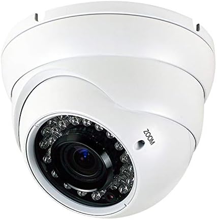 Analogna CCTV kamera HD 1080P 4-in-1 sigurnosna kupola, 2,8 mm-12mm Ručni fokusiran fokus / zum varifokalni objektiv, vremenske zaštićene