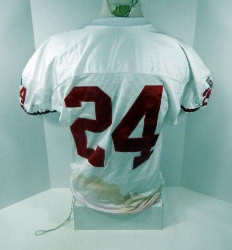 1995 San Francisco 49ers Jamal Willis 24 Igra izdana Bijeli dres 44 DP30191 - Neidređen NFL igra Rabljeni dresovi
