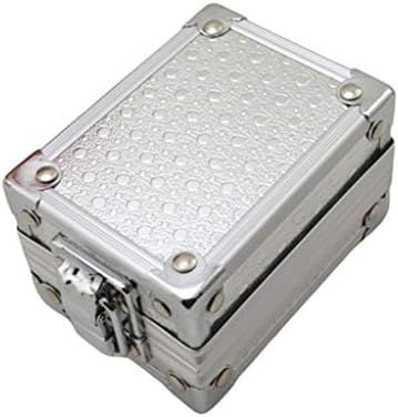 IRDFWH aluminijumski satovi kutija sa zavojnim nakitom sa sat za skladištenje kućišta za pohranu