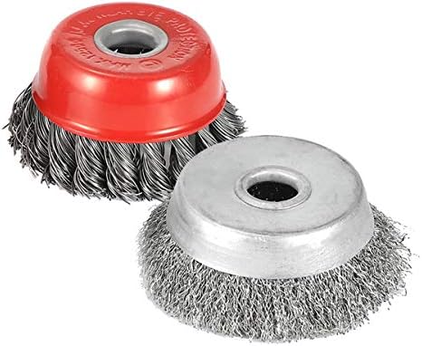 Alremo huangxing - žičana kotača za korištenje raznih metala 201 žičanog kotača od nehrđajućeg čelika i žičane kotača, 2 komada set