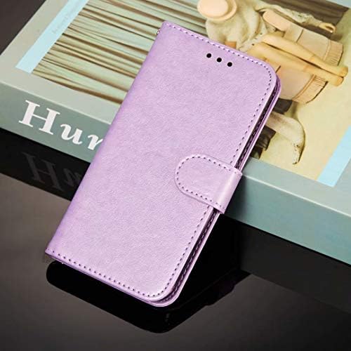 Flipbird torbica za novčanik kompatibilna sa Huawei Honor 9A Pu magnetnom kožnom futrolom za novčanik sa držačem za kartice/postoljem/preklopnim poklopcem za Huawei Honor 9A Purple