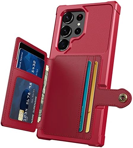 Futrola za Samsung Galaxy S23 Ultra - novčanik slučaj sa Pu kožnim džepovima kartica back Flip poklopac za Samsung Galaxy S23 Ultra