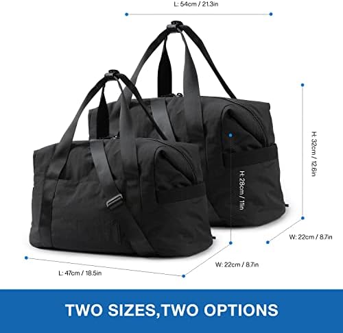 Weekender torbe za žene, BAGSMART velika torba za putne torbe, torba za nošenje preko noći, torba za teretanu sa rukavom za kolica,USB
