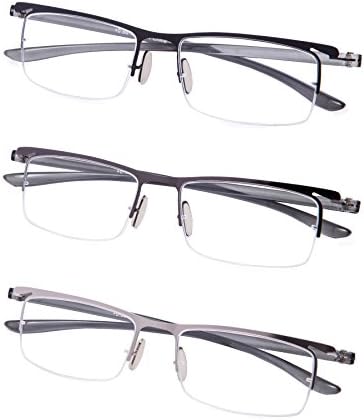 GR8Sight klasične naočale za čitanje sa laganim rukama za žene i muškarce +4.0