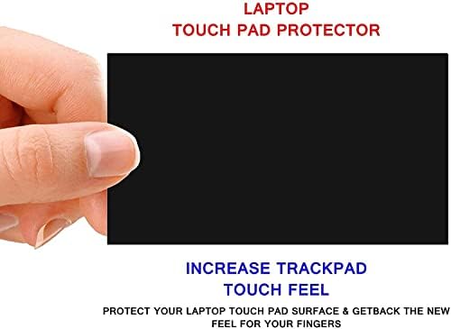 Ecomaholics Premium Trackpad Protector za HP 15 15.6 inčni Laptop, crni poklopac touch pad Anti Scratch Anti Fingerprint mat, oprema