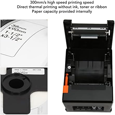 Termalni štampač, 300 mm s 80mm ZJ 8360 USB mrežni interfejs Printer za termički prijemnik, termički restoran Kuhinja poslovni POS
