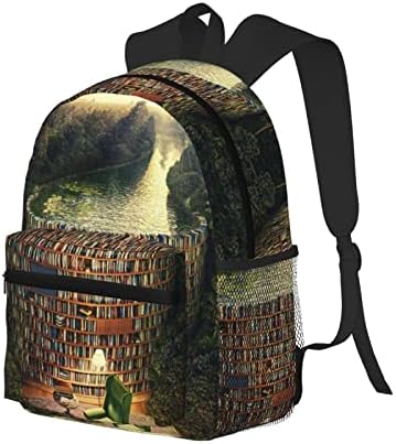 Moliae biblioteka Rezerviraj Rezervirajte vodootporne visoke školske torbe za dječake, putni ruksak Ležerne prilike za laptop