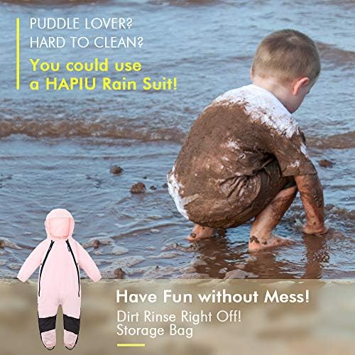 HAPIU Kids Toddler odijelo za kišu Muddy Buddy vodootporni kombinezon, Original