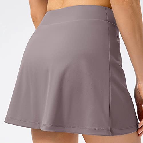 Ženska strana Splitske suknje za tenis Skraćenice Lagani salon Atletski kratke hlače Ljetne golf kratke hlače sa unutrašnjim i džepovima