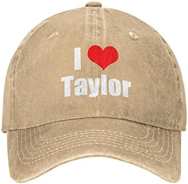 Volim Taylor Šešir I Srce Taylor Šešir 2024 Šešir Vintage Tata Šeširi Bejzbol Kapa
