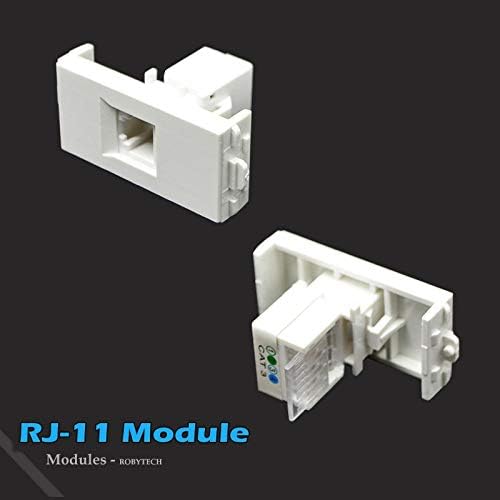 Zidna ploča LC vlakna 2 LC dupleks + RJ11 Keystone modularni optički optički distribucijski priključci Priključci Bijeli ukrasni Facepplates