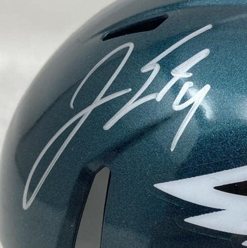 Jake Elliott potpisao Philadelphia Eagles Mini Speed Helmet JSA-autograme NFL Helmets