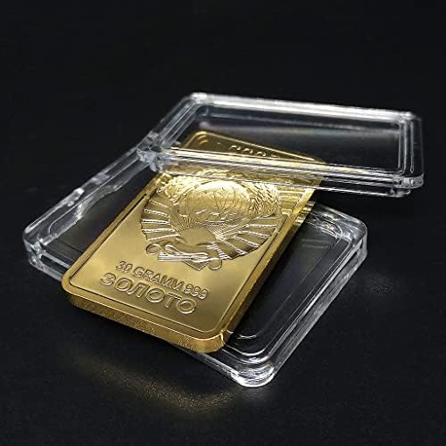 Sovjetski CCCP dvoglavi orlov zlatni bullion zlatni medalji ruski suveniri strani kovanice kovanice