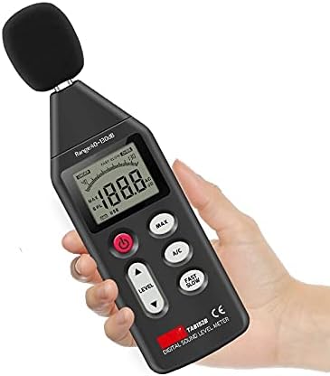 SLSFJLKJ digitalni zvuk mjerač metra mjerač mjerač zvuka Audio detektor LCD displej tester za jačinu zvuka decibela mjerenja