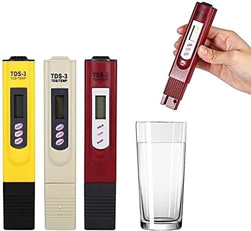 Yiwango precizan digitalni LCD testiranje vode za testiranje olovke Filter TDS brojilo Prijenosni tester TEMPERATNI TEMETNIČKI TEMETNIČKI